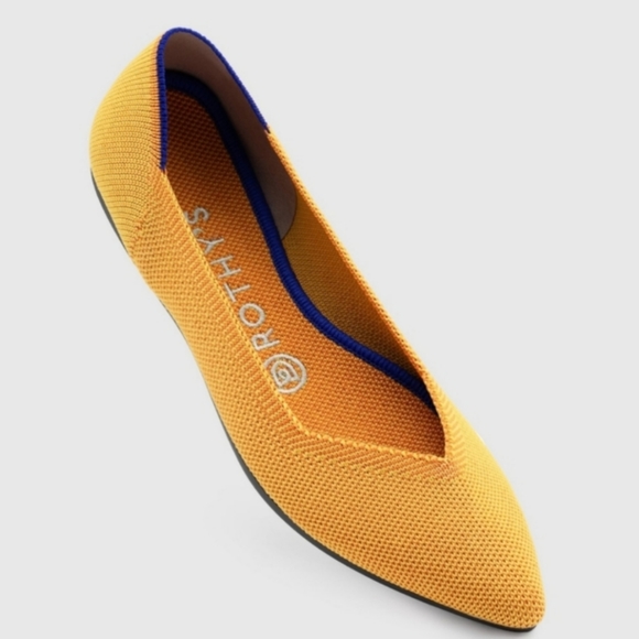 Rothy's Shoes Rothys The Point Marigold Womens Flat Shoe Poshmark